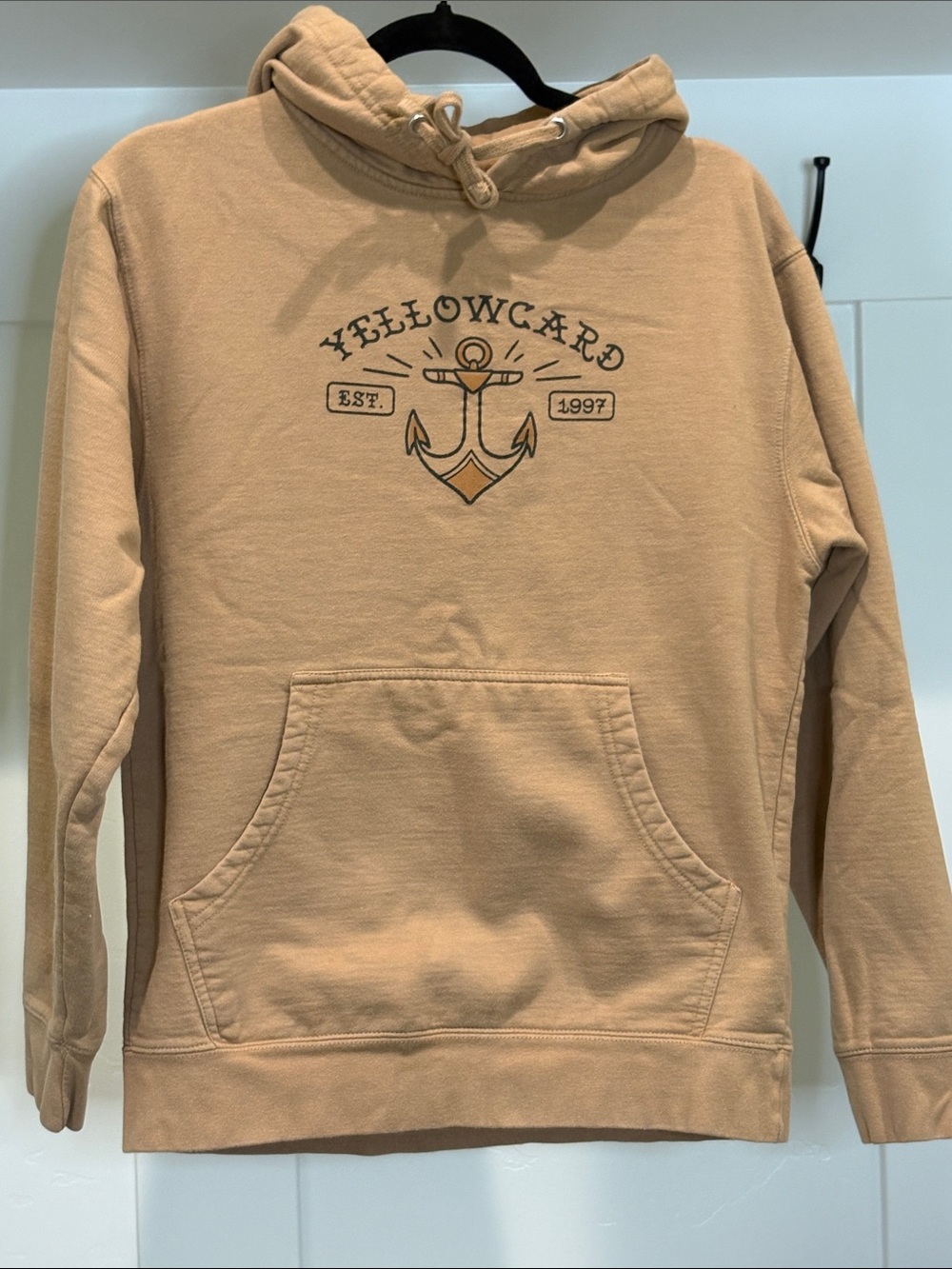Yellowcard Tan Pullover Hoodie